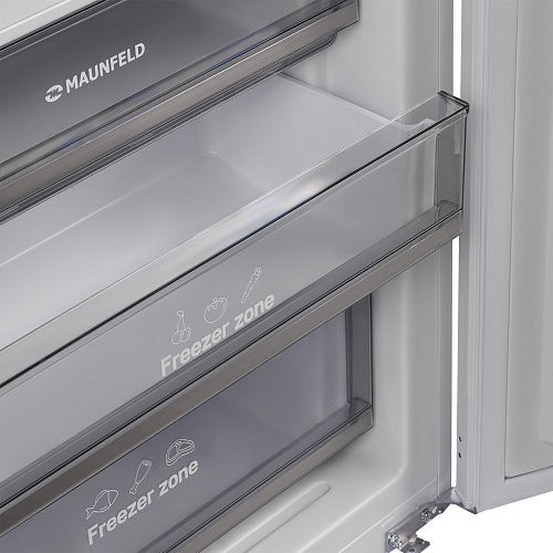 Встраиваемый холодильник NO FROST с инвертором MAUNFELD MBF193NFW1GR Inverter