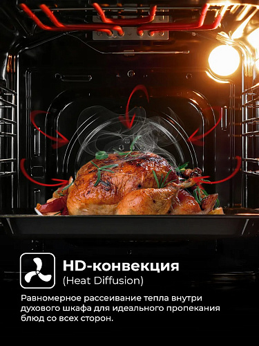 Духовой шкаф встраиваемый LEX EDM 4570 BBL