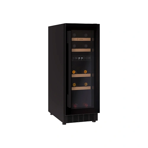 Винный шкаф отдельностоящий LEX LWD3017BL DUAL ZONE