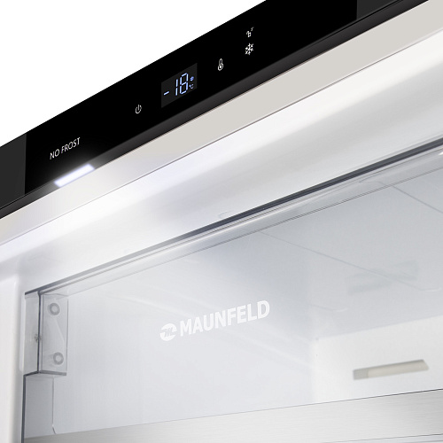 Морозильная камера MAUNFELD MFFR186NFBW Inverter
