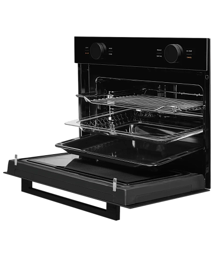 Духовой шкаф электрический с функцией СВЧ KMW 612 Black