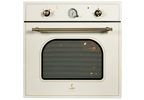 Электрический духовой шкаф LEX EDM 6073 С IV Light Белый антик