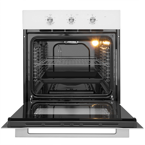 Шкаф духовой газовый с электрическим грилем MAUNFELD MOGS703W