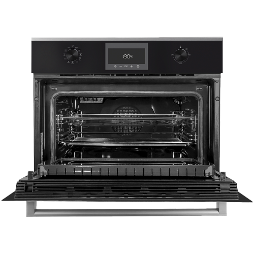 Компактный духовой шкаф с микроволнами Kuppersbusch CBM 6330.0 KSM6 MattBlack