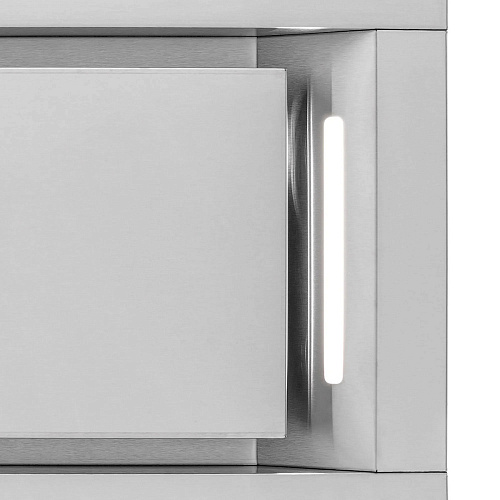 Полновстраиваемая вытяжка Krona SELINA 600 GLASS BLACK S