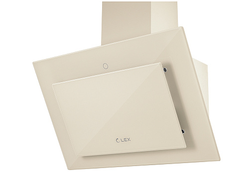 Наклонная вытяжка LEX Mika GS 600 Ivory Light Белый антик