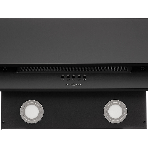 Наклонная вытяжка Olly 600 black PB