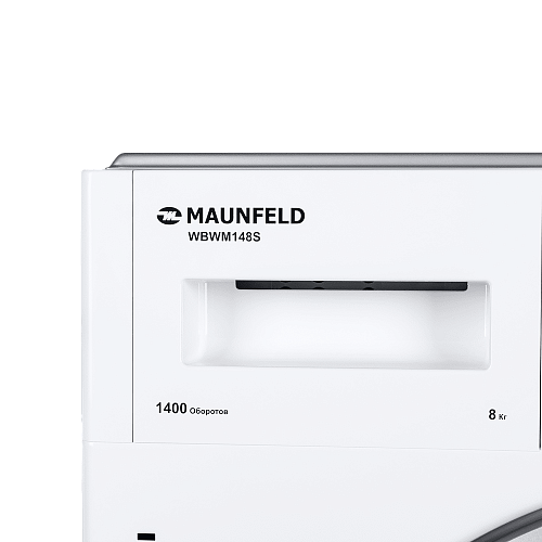 Встраиваемая стиральная машина c инвертором и паром MAUNFELD MBWM148S