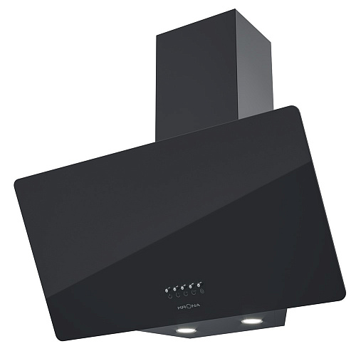 Наклонная вытяжка POLLY 600 BLACK PB