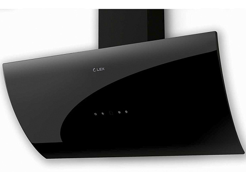 Наклонная вытяжка LEX Plaza 900 Black