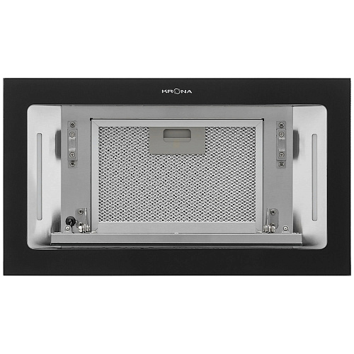 Полновстраиваемая вытяжка Krona SELINA 600 GLASS BLACK S