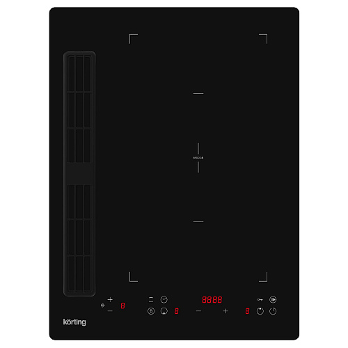 Индукционная варочная панель с интегрированной вытяжкой Korting HIBH 40980 NB