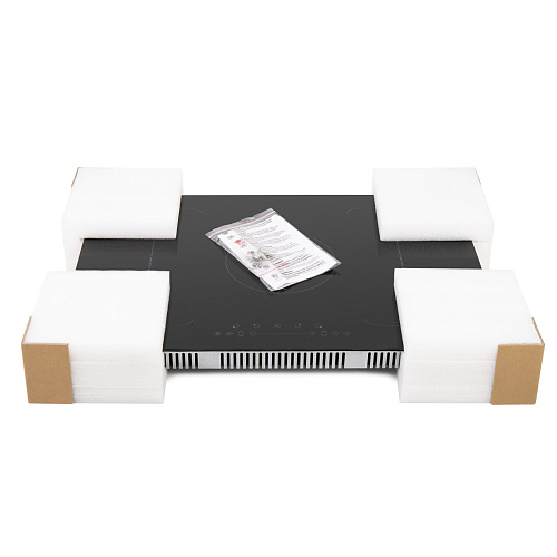 Индукционная варочная панель с двумя Flex Zone и Booster MAUNFELD EVI.775-FL2-BK