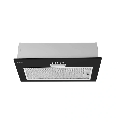 Встраиваемая кухонная вытяжка LEX GS BLOC LIGHT 600 BLACK