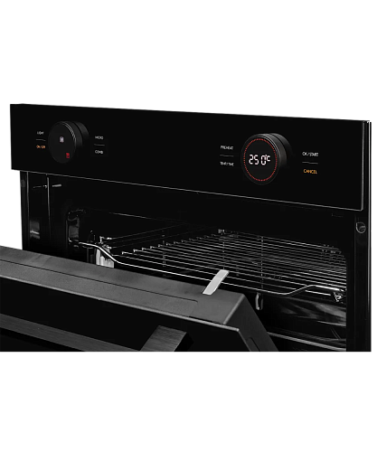 Духовой шкаф электрический с функцией СВЧ KMW 612 Black