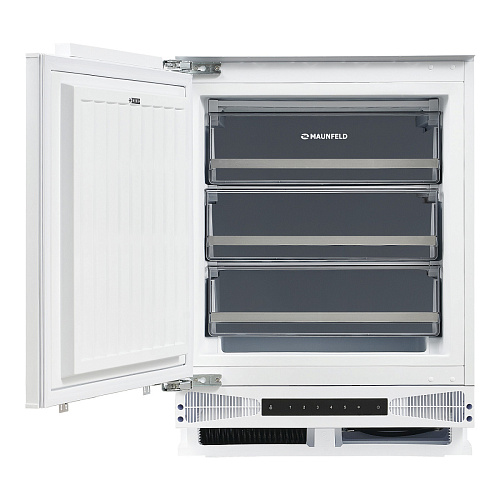 Встраиваемая морозильная камера с инвертором MAUNFELD MBFR88SWGR Inverter
