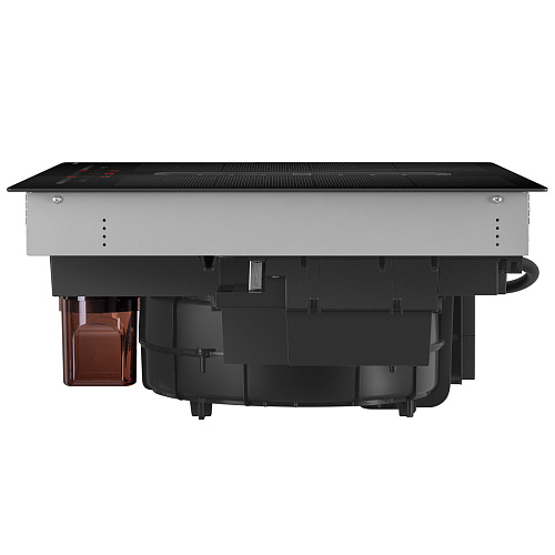 Индукционная варочная панель с интегрированной вытяжкой и Flex Zone MAUNFELD MIHC604SF2BK
