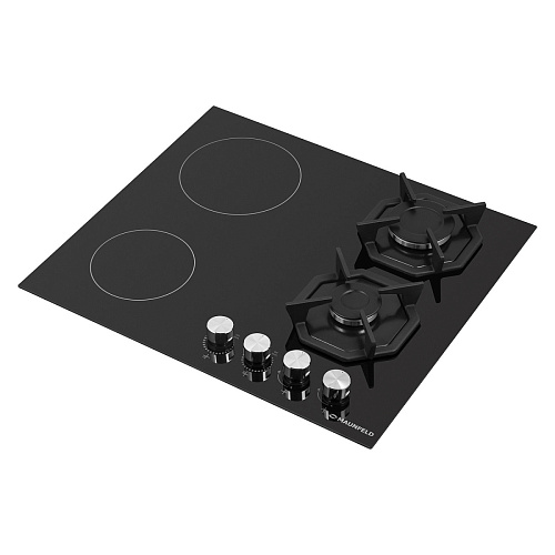 Комбинированная варочная панель MAUNFELD EEHG.642VC.2CB/KG