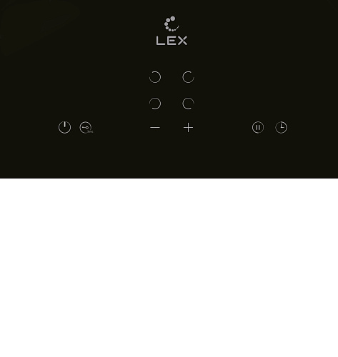 Электрическая панель LEX EVH 640B BL