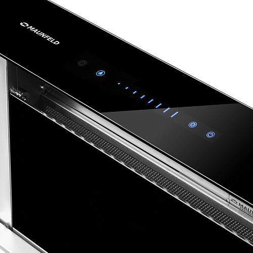 Кухонная вытяжка встраиваемая в столешницу MAUNFELD Prestige 60 чёрный