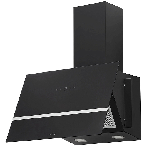 Наклонная вытяжка Krona BRUNA 600 BLACK S