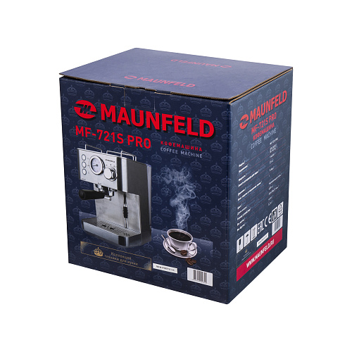 Кофемашина рожкового типа MAUNFELD MF-721S PRO