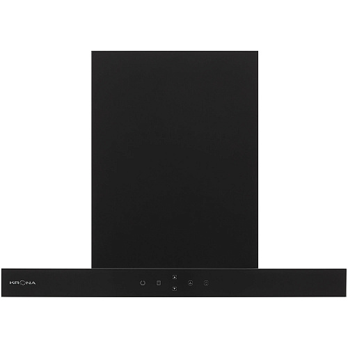 Т-образная вытяжка Krona ONYX 600 GLASS BLACK S