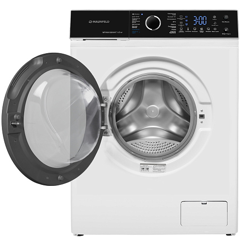 Стиральная машина c инвертором и паром MAUNFELD MFWM106IWHT