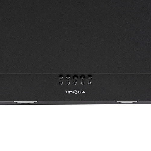 Наклонная вытяжка Olly 600 black PB