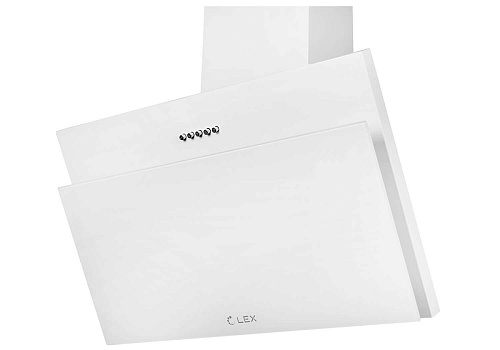 Наклонная вытяжка LEX Luka 600 White