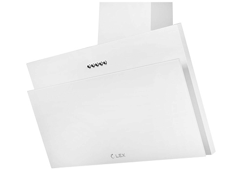 Наклонная вытяжка LEX Luka 500 White