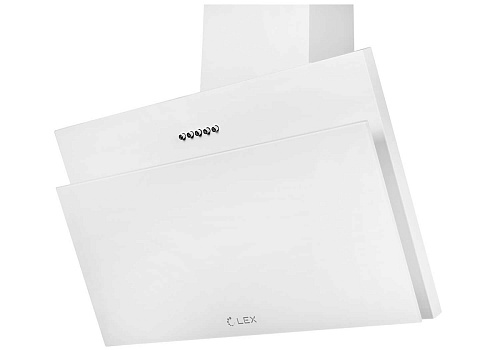 Наклонная вытяжка LEX Luka 500 White