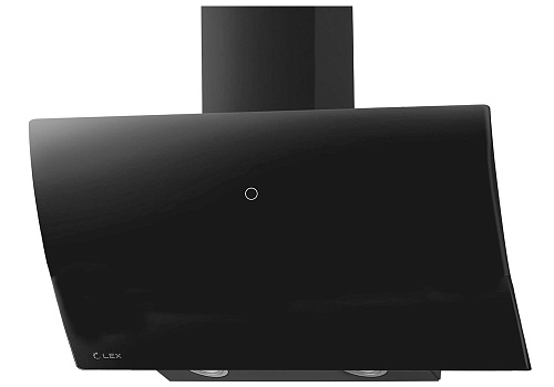 Наклонная вытяжка LEX Plaza GS 900 Black