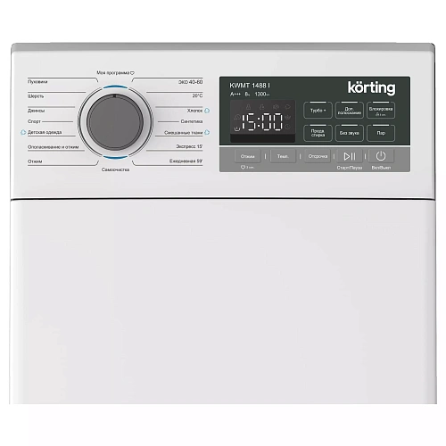 Стиральная машина Korting KWMT 1488 I с паром