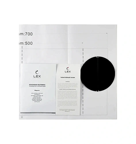 Вытяжка встраиваемая LEX GS BLOC GS 600 Grey