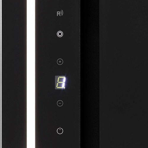 Полновстраиваемая вытяжка Krona VENUS 600 BLACK S