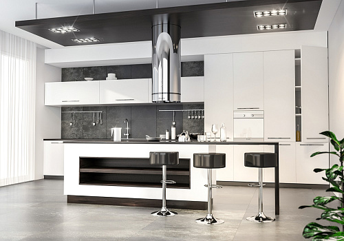 Островная вытяжка LEX Tubo Isola 350 Inox