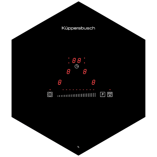 Индукционная варочная панель Kuppersbusch EKWI 3740.0 S без рамки