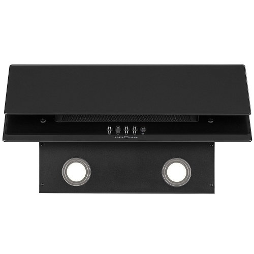 Наклонная вытяжка VENERA 600 BLACK PB