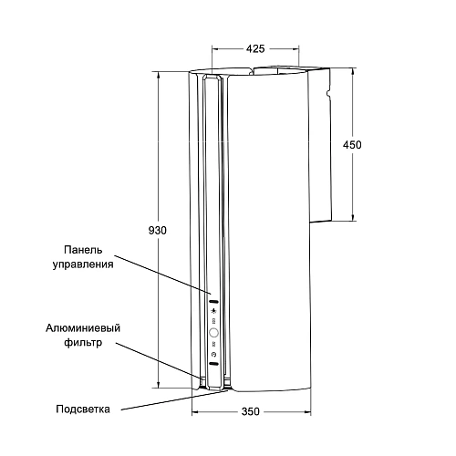Духовой шкаф встраиваемый LEX EDP 671 IX MAX