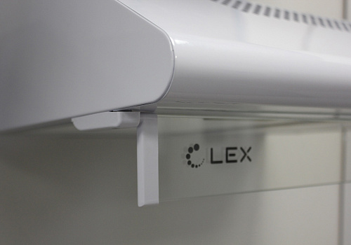 Плоская вытяжка LEX Simple 2M 600 White