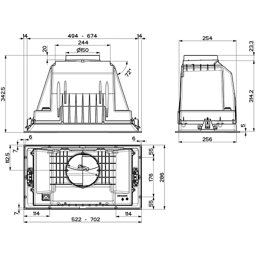 Вытяжка Faber INKA PLUS HC X A70