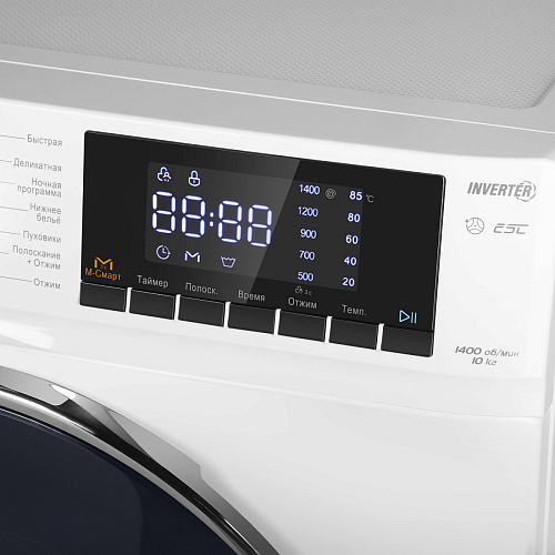 Стиральная машина c инвертором MAUNFELD MFWM1410WH02