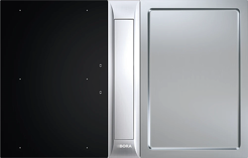Комплект "Cплошная индукционная варочная панель + Тэппан-гриль" BORA PKAS3FIT (1x PKAS3, 1x PKFI3, 1x PKT3, 1x EFBV90, 1x EF750, 1x EFV)