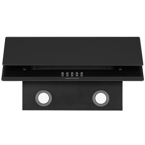 Наклонная вытяжка VENERA 600 BLACK PB