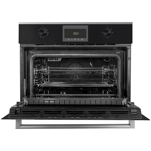 Компактный духовой шкаф с микроволнами Kuppersbusch CBM 6330.0 KSM6 MattBlack