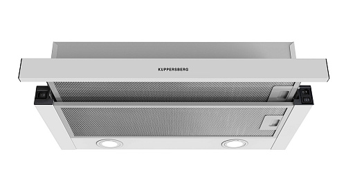 Телескопическая вытяжка встраиваемая  SLIMDUAL 60 W