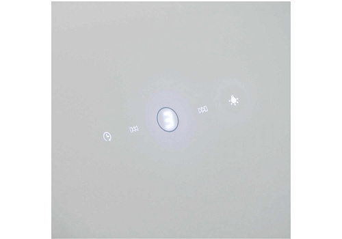 Наклонная вытяжка LEX Touch 600 White