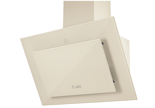 Наклонная вытяжка LEX Mika GS 600 Ivory Light Белый антик