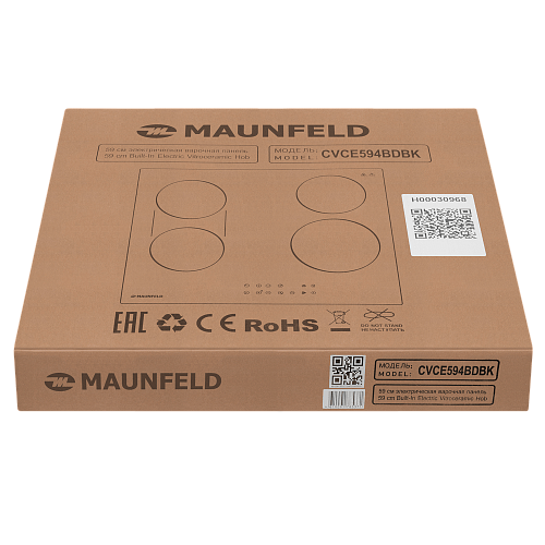 Электрическая варочная панель MAUNFELD CVCE594BDBK